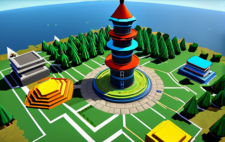 Strategic Tower Placement**

"Overhead view of a complex tower defense map layout in Roblox Tower Defense Simulator, showing a variety of colorful towers strategically placed along winding paths. The scene should depict a challenging wave of cartoonish enemies approaching the base. Fully clothed avatar in the corner strategizing. Safe for work. Appropriate content. Family-friendly. Perfect anatomy, correct proportions, professional game art style, high quality."

**
